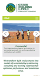 Mobile Screenshot of greenbuildinghawaii.com